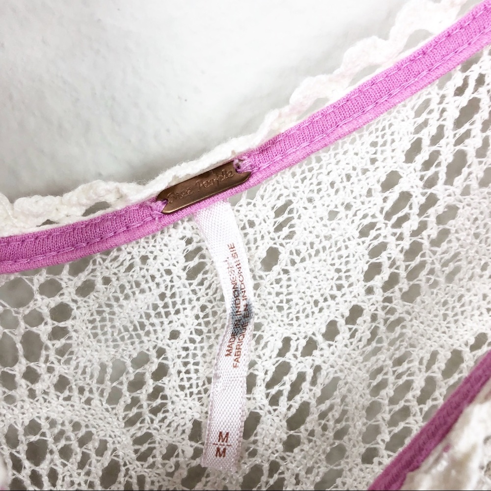 Free People | ‘Daydream’ Tiered Crochet Tank - Picture 3 of 8